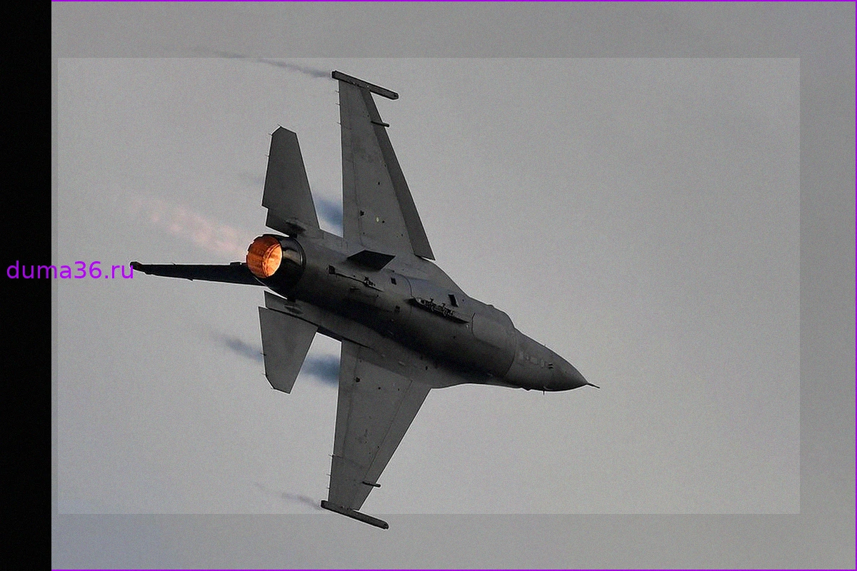 Крушение истребителя F-16 в Украине