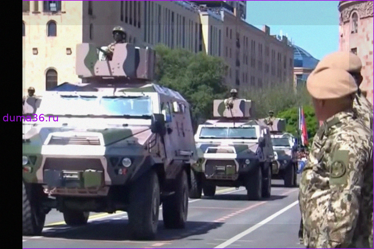 Военный Парад в Ереване: Демонстрация Европейской Техники в День Республики