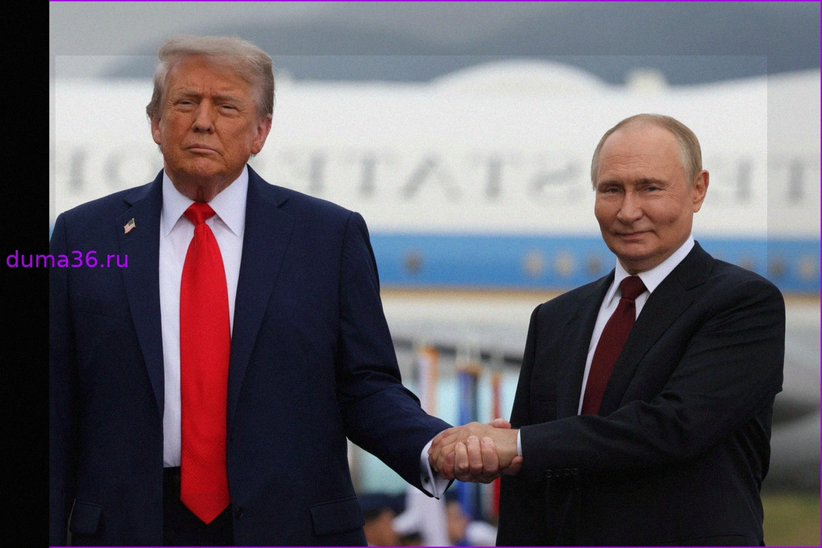 Уникальное фото: Путин и Трамп в Пальмовой комнате Белого дома