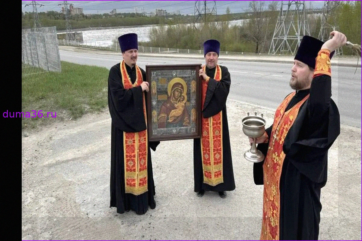 В Перми провели молебен от беспилотников после атак ВСУ