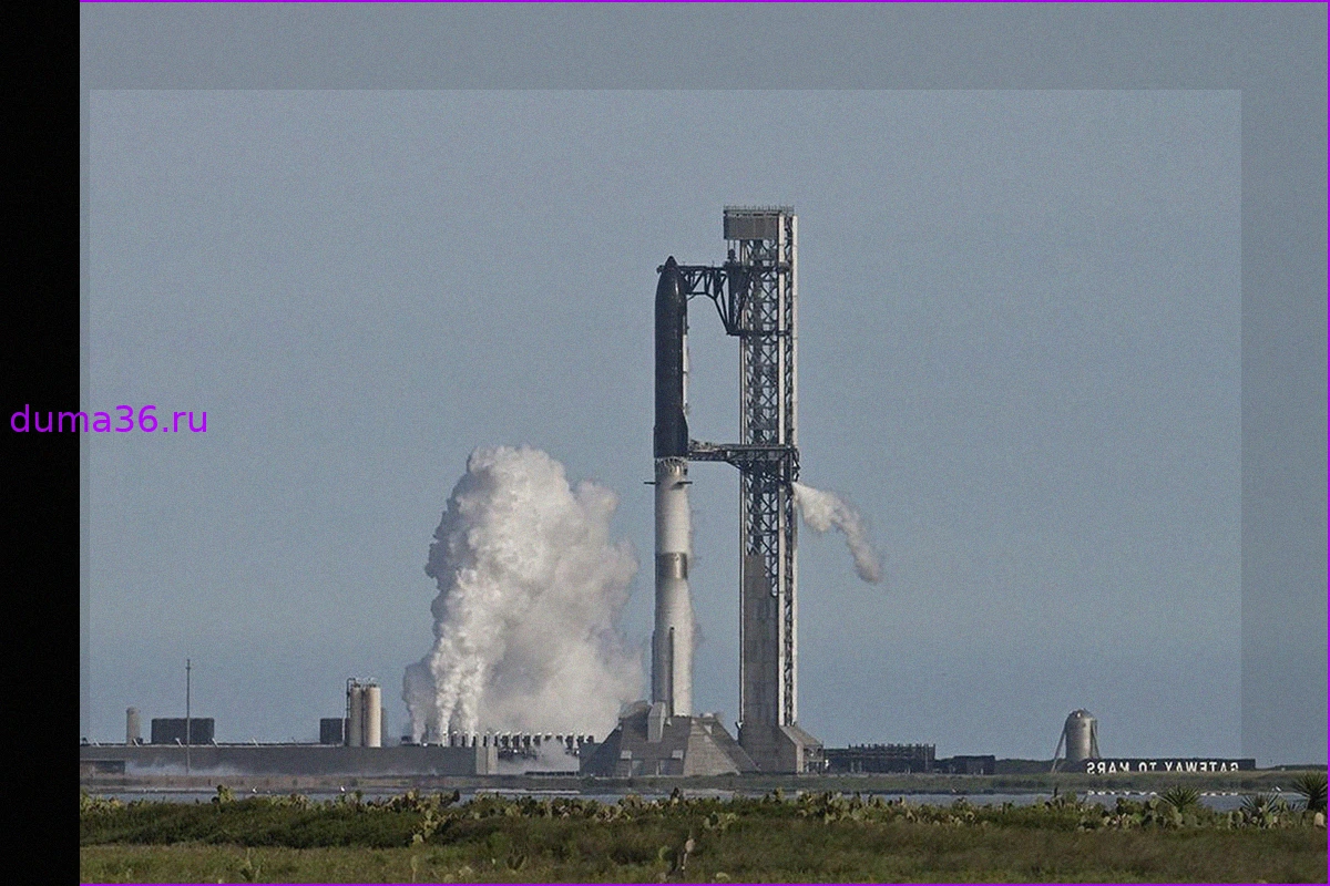 SpaceX отменила запуск ракеты Starship V3 менее чем за минуту до старта