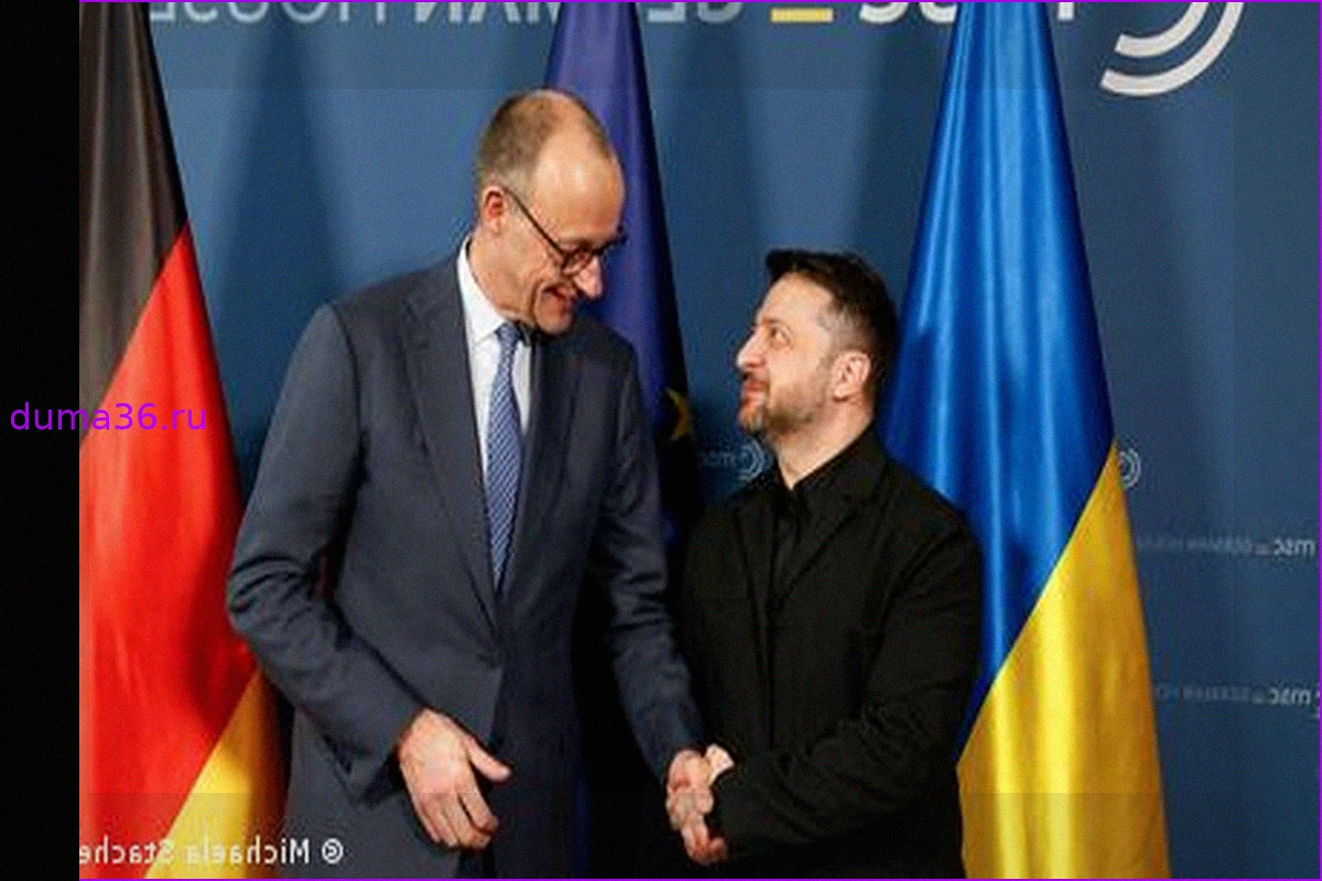 Мерц выступает за специальный статус Украины в Евросоюзе