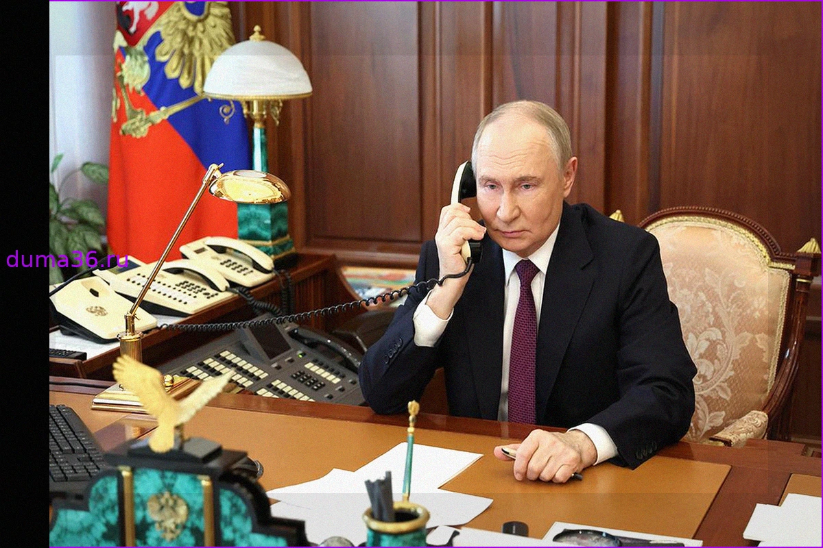 Путин провел телефонный разговор с экс-президентом Туркменистана Бердымухамедовым