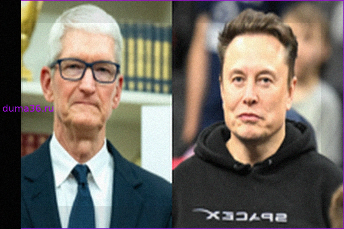 Илон Маск и Тим Кук в составе делегации CEO, сопровождающей Трампа в Китай