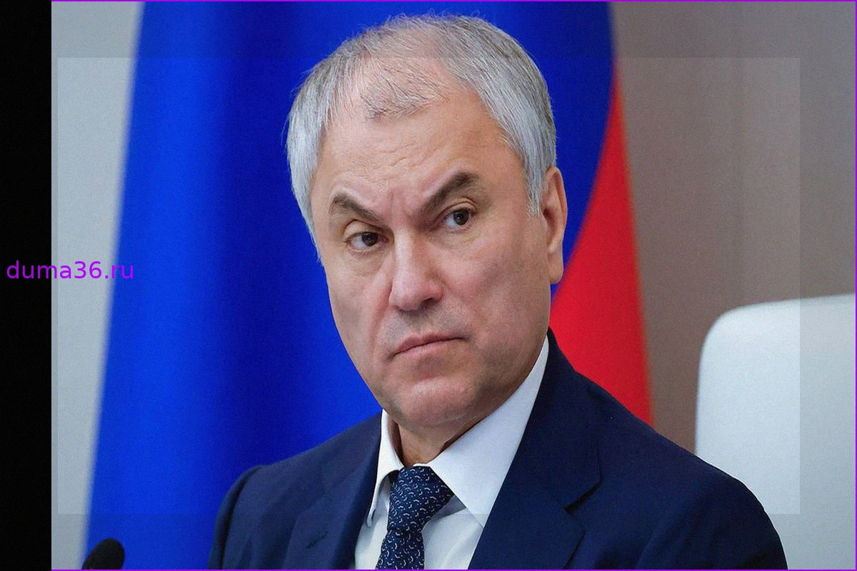 Володин предупредил о жестком ответе на удары по мирным жителям