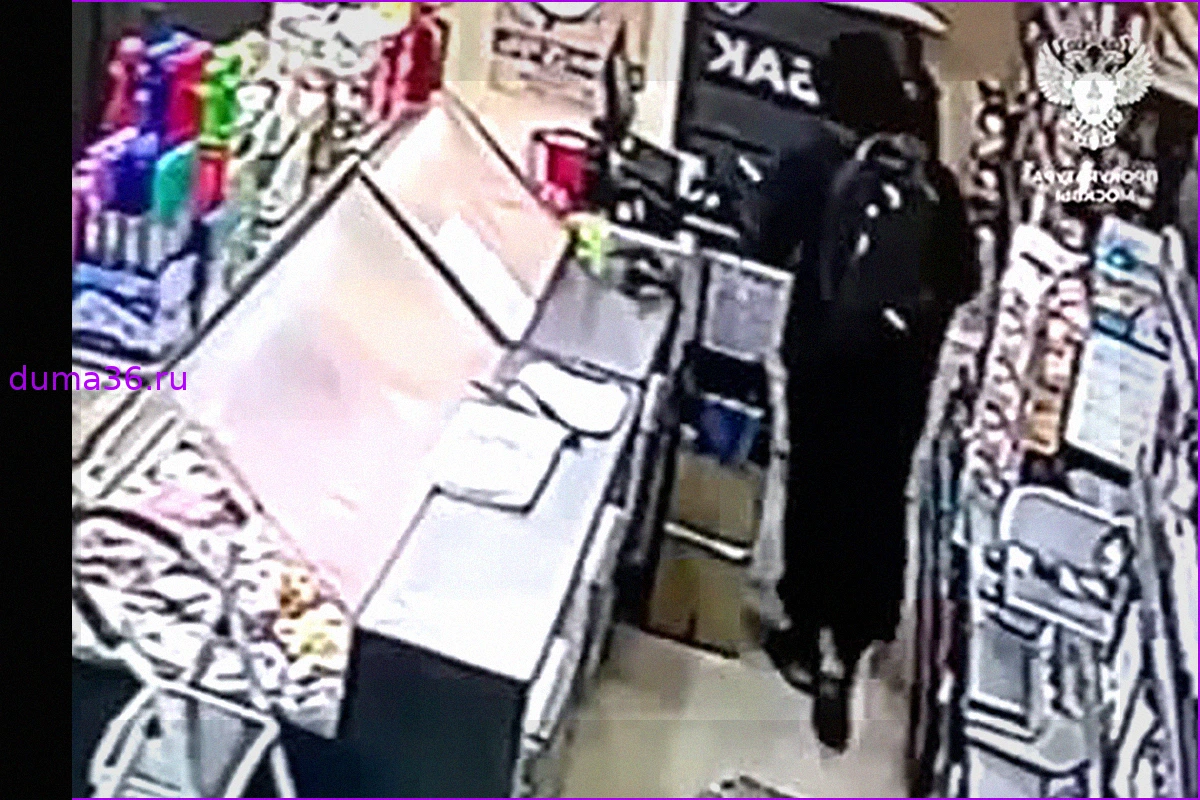 Дерзкое ограбление продуктового магазина в Новой Москве зафиксировано на видео, преступник задержан