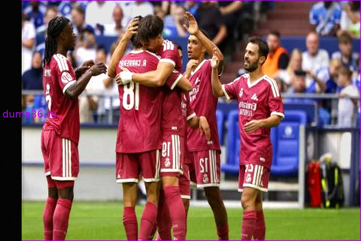 Реал Мадрид завершил предсезонку уверенной победой 3:0 над Шальке 04
