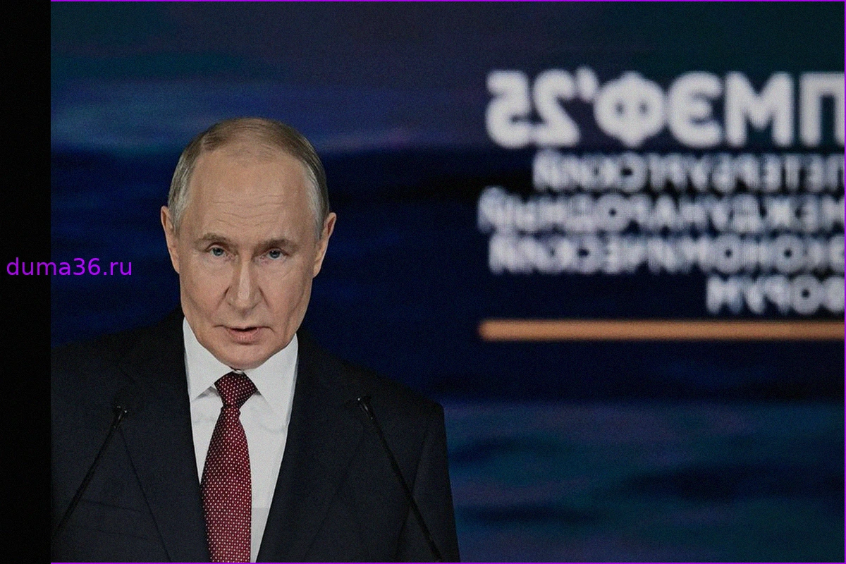 Выступление Владимира Путина на Петербургском международном экономическом форуме