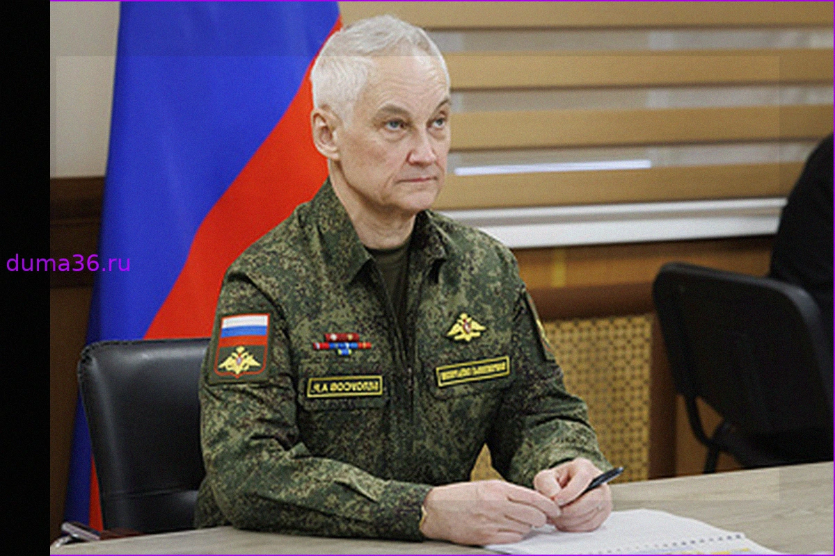 Министр обороны Андрей Белоусов поздравил военных автомобилистов
