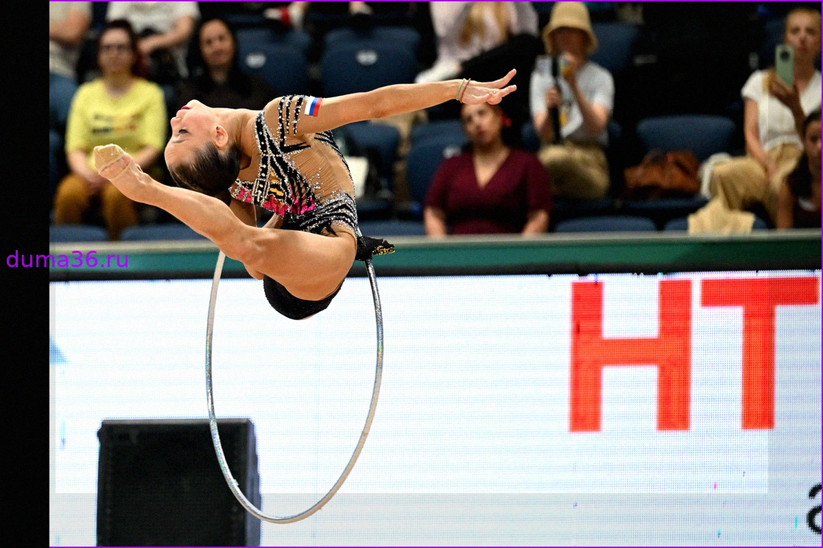 Российская Гимнастка София Ильтерякова Одержала Победу с Обручем на Чемпионате Европы