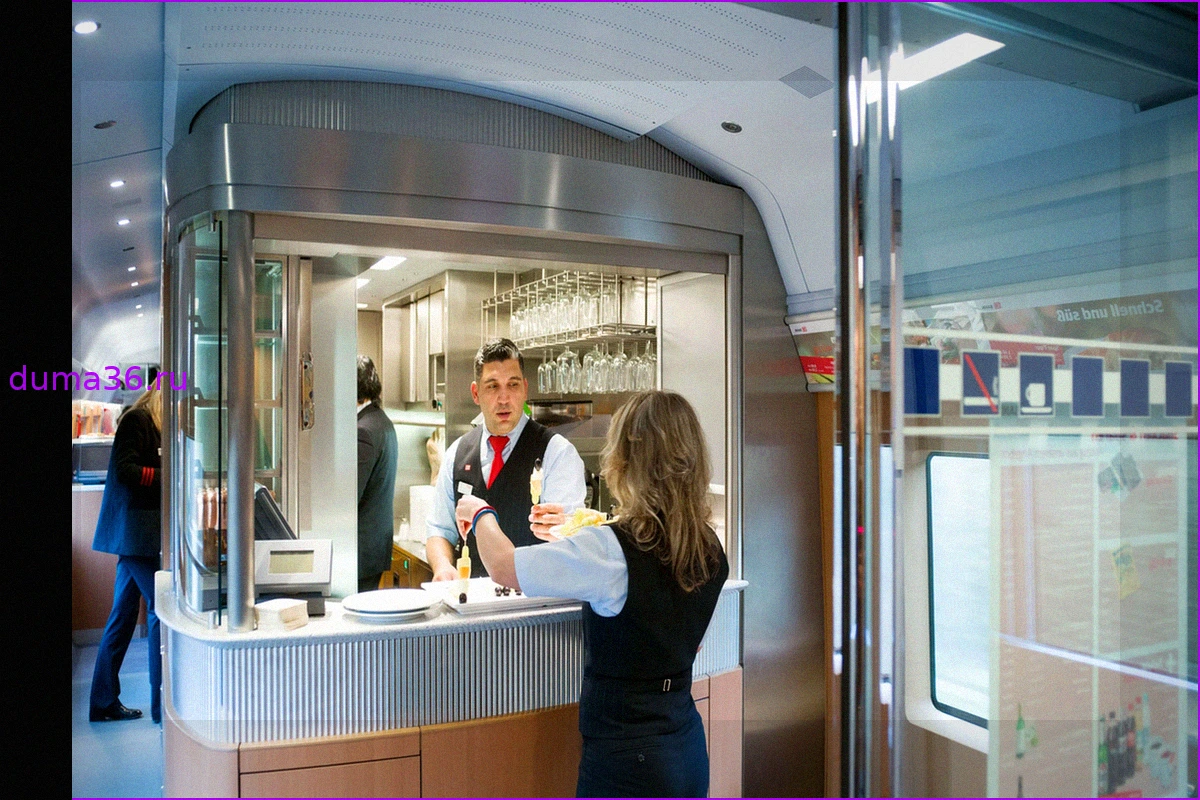 Deutsche Bahn: Почему картошка фри исчезла из меню бортового бистро
