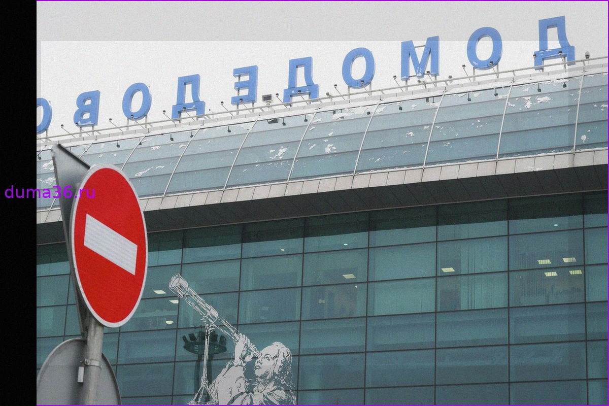 Домодедово работает с ограничениями на прием и отправку рейсов