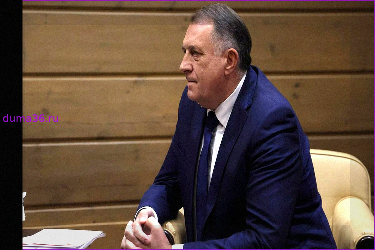 Додик: Из ЕС пытаются сделать военный союз вместо политического объединения