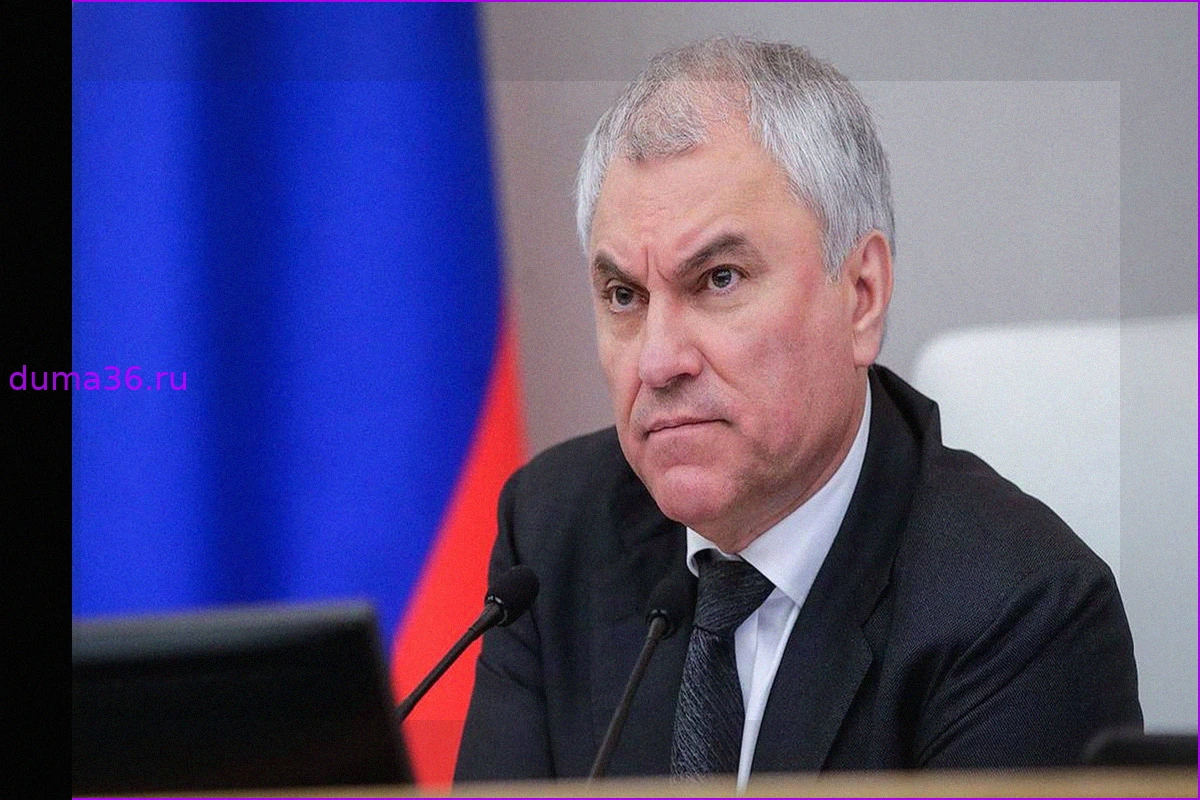 Вячеслав Володин: Возвращение сбежавших олигархов, включая Чубайса, невозможно