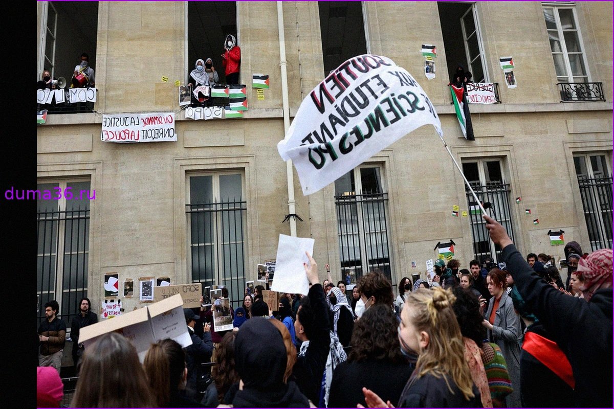 Sciences Po: Директор приказывает очистить аудитории, профессора выступают против пропалестинских протестов