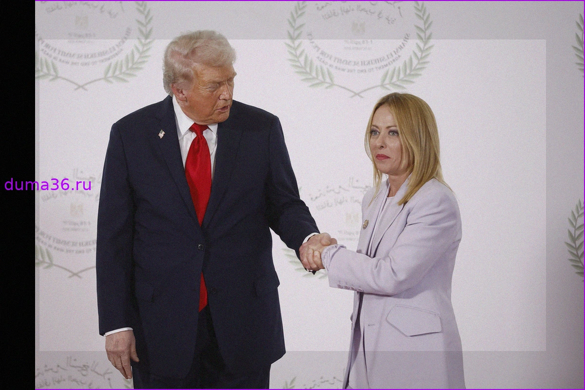 Мелони сделала заявление о перепалке с Трампом