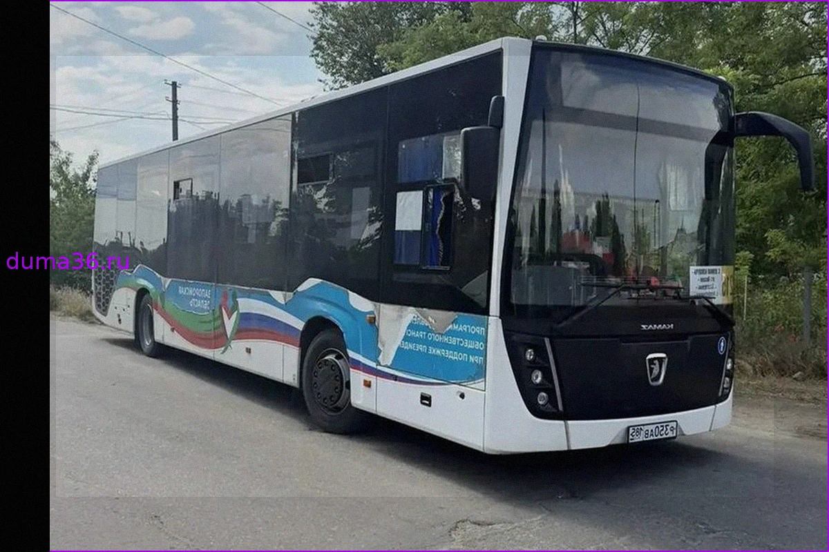 Атака украинского дрона на пассажирский автобус в Запорожской области